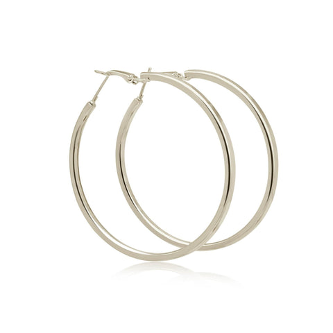 gold plated hoop earrings 