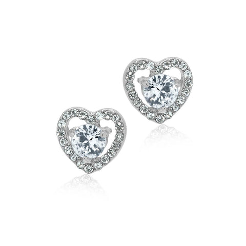 diamante earrings