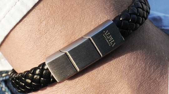 Mens leather bracelets
