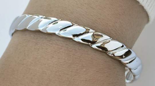 Silver bracelets and bangles