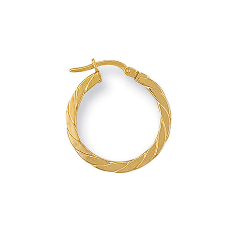 small gold hoop earrings