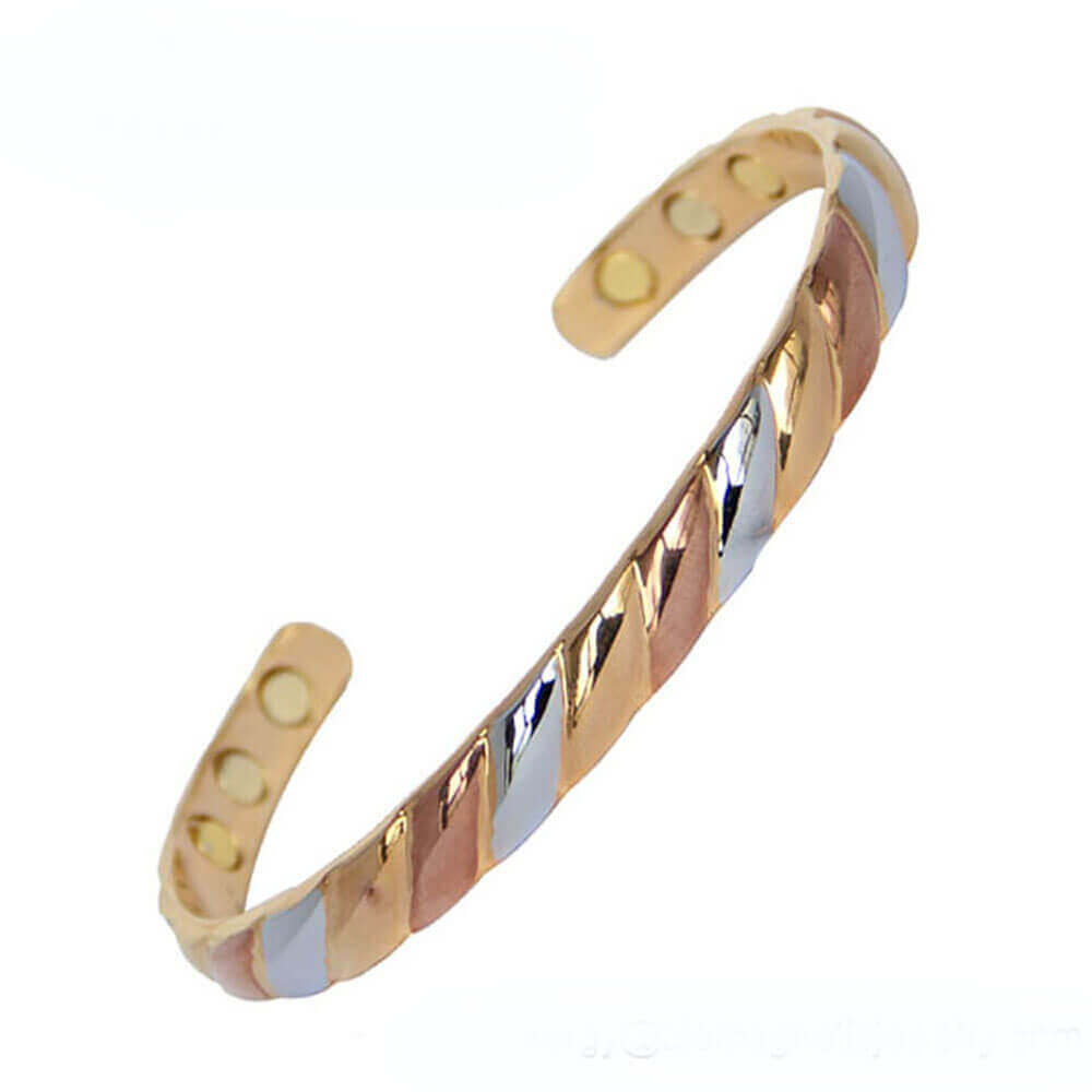 Pure Copper Magnetic Bracelet Benefits 83mm Adjustable Cuff Copper  Magnetic Bracelet Arthritis Pain Relief Energy Bracelet Men  Fruugo IN