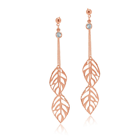 leaf earrings 