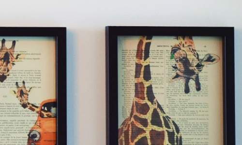 Animal wall art prints