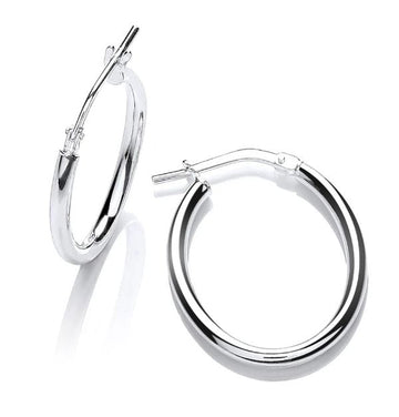 Oval Hoop Earrings