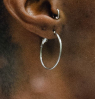 Silver Hoop earrings