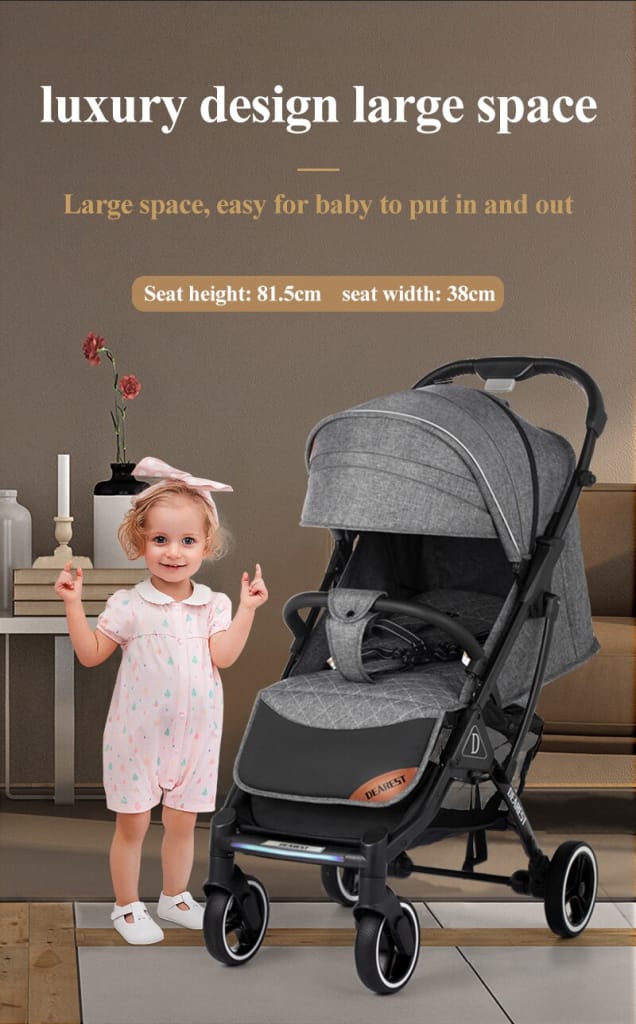 DEÄREST 819 Plus Baby Stroller