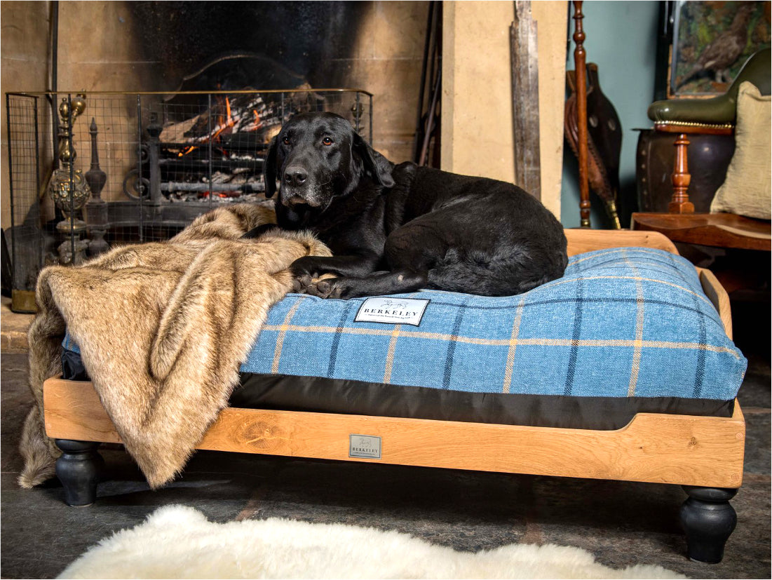 Wooden Dog Beds - Luxury Wood Dog Beds handmade In the UK