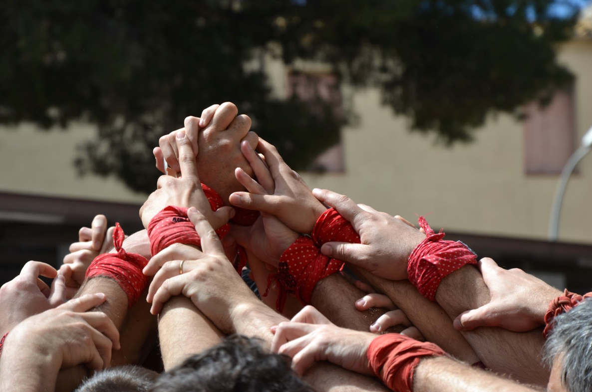 Espadrille Castellers and Enxaneta Inspiration | La Manual Alpargatera