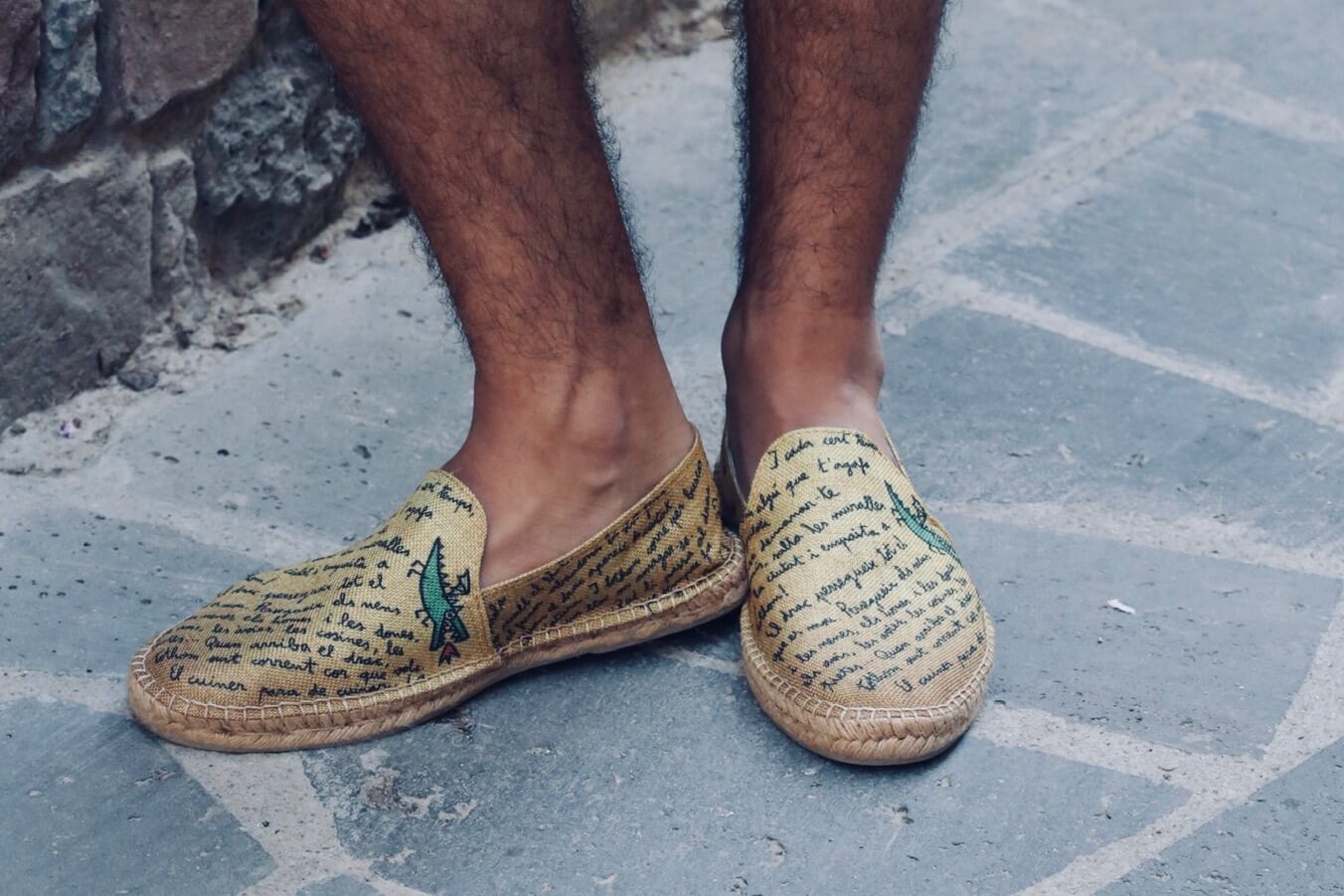 Espadrille for Men inspired in Dragons | La Manual Alpargatera