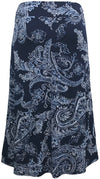 Paisley Printed Maxi Skirt