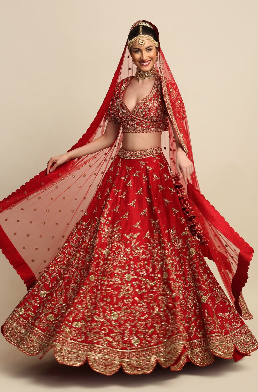 Bridal Zardozi Lehenga & Suite | New Delhi Wedding Store