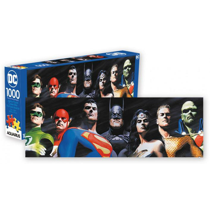 DC Comics Justice League Panorama - 1,000 pieces | Puzzle - Hobby Games