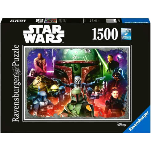 Ravensburger Star Wars Boba Fett, Bounty Hunter 1500 Piece Puzzle