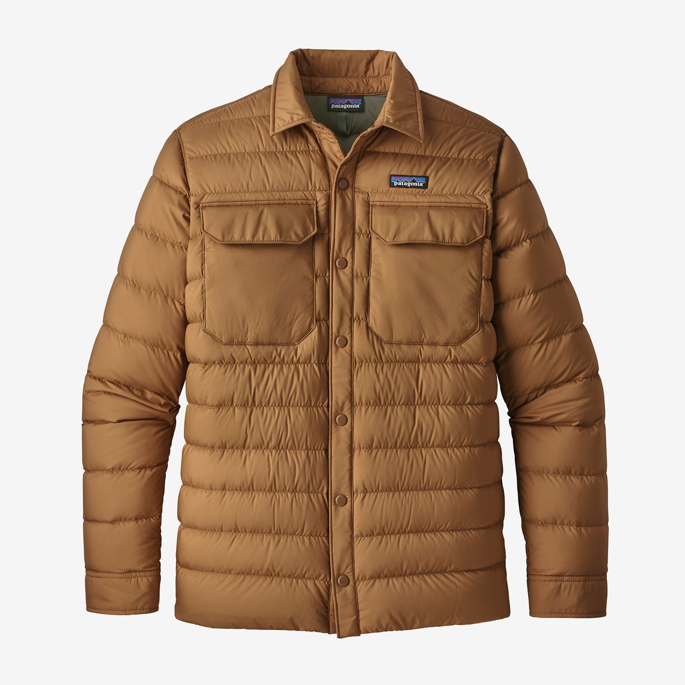 Patagonia Silent Down Shirt Jacket (Nest Brown) – Milo Snow and Skate