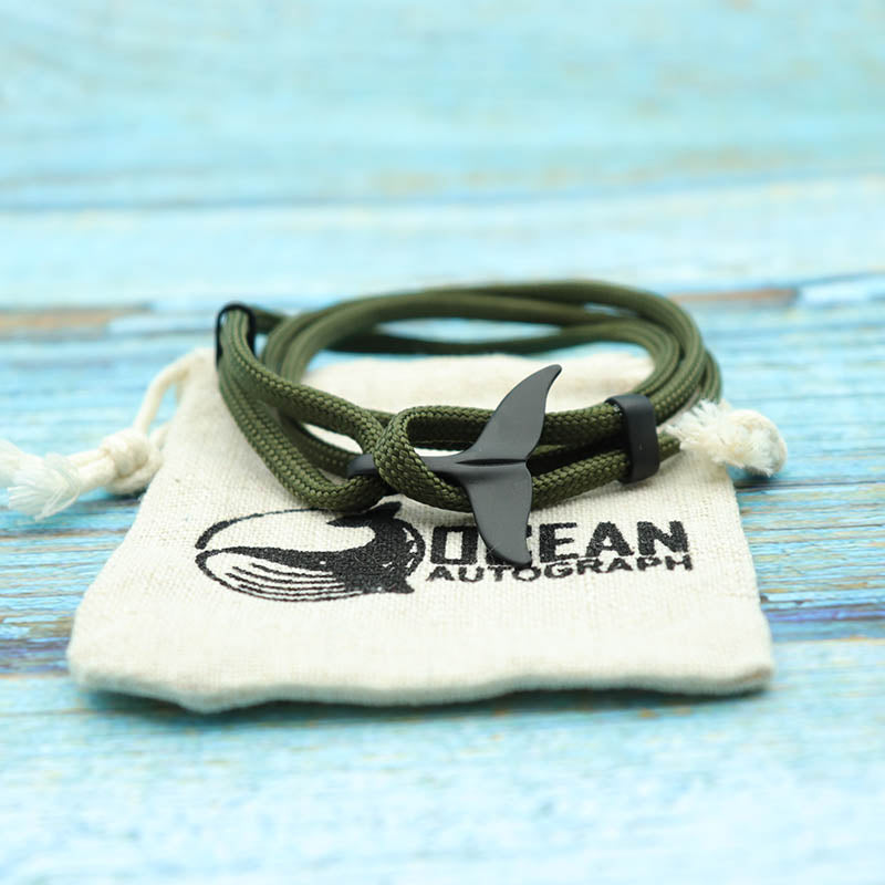 Paracord Whale Tail Bracelet