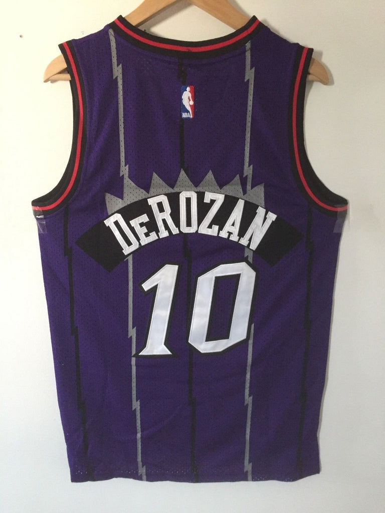 raptors throwback jersey derozan