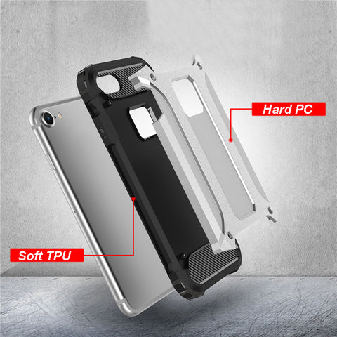 For iPhone Xr 7 8 Plus Xs MAX Hard Rugged Impact Cover