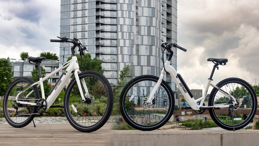 The GOTRAX CTI and CTI Step Thru City Electric Bikes