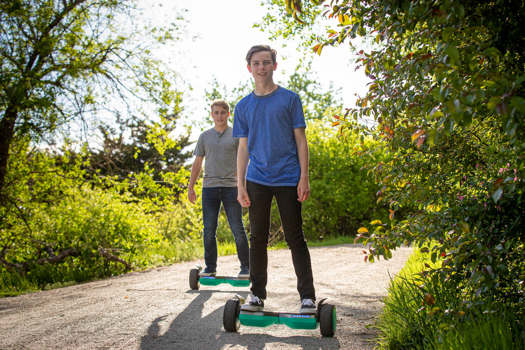 all terrain hoverboards riding off road