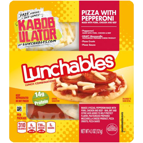 Pizza Lunchables with Pepparoni