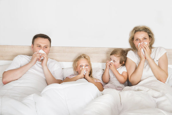 Erkältung Familie Immunsystem stärken im Winter und Herbst