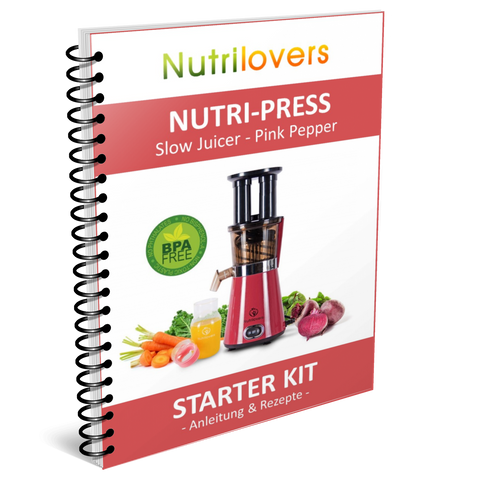 NUTRI-PRESS Slow Juicer Starter Kit 