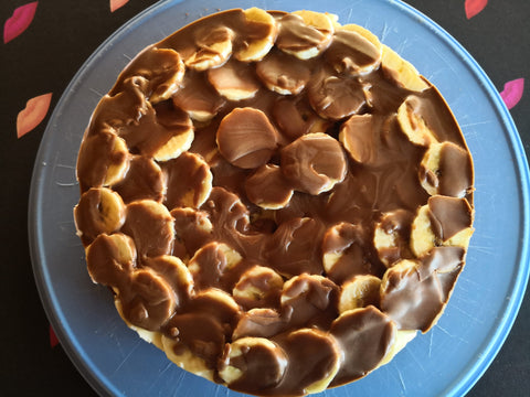 Leckerer Schokoladen-Haselnuss Kuchen aus der heissluftfritteuse