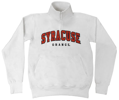 orange and white champion hoodie