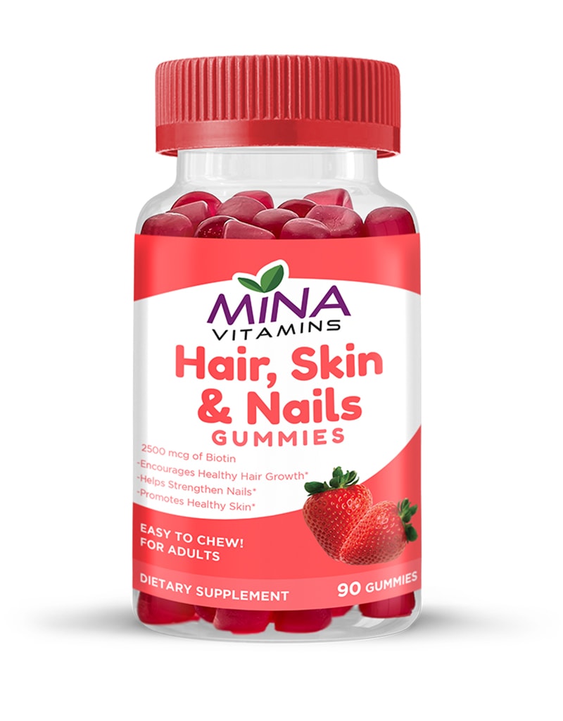 Hair  Skin Halal Gummy  Mina Vitamins
