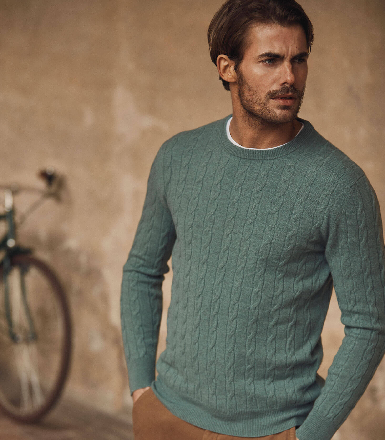 Cashmere Cable Knit - Made in Italy | LUCA FALONI & Luca Faloni