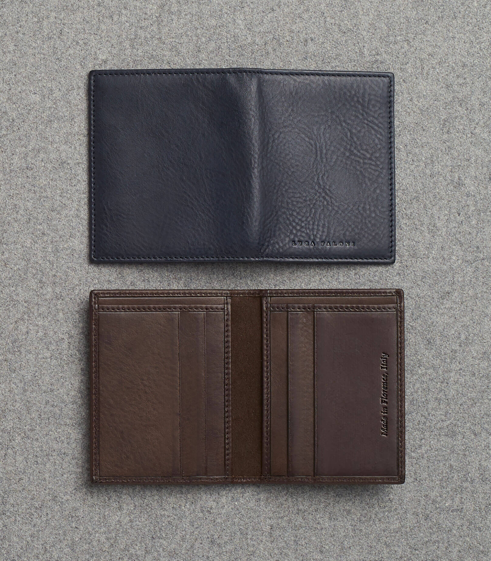 Leather Wallets - Made in Italy | LUCA FALONI & Luca Faloni