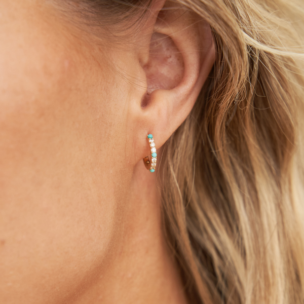 Christina Greene Holiday Gift Guide: Ashton Mini Hoop Earrings