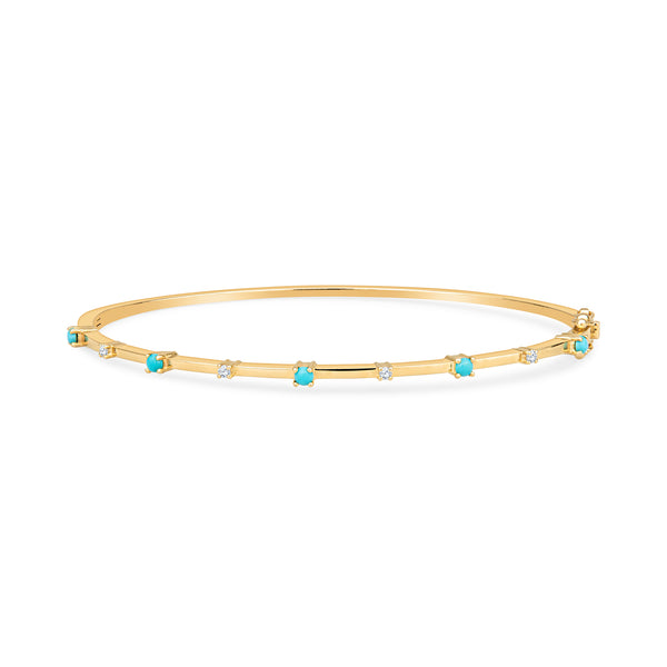 Vivian 14K Gold Diamond Bar Bracelet– Christina Greene LLC