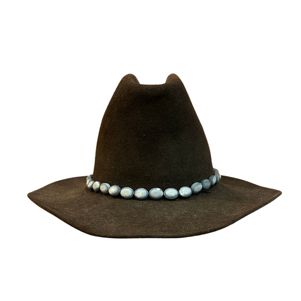 1Pcs Turquoise Beads Hat Band Cowboy Boho Decor Hat Accessories