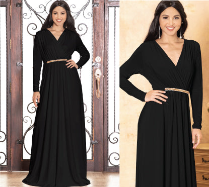 Modern Black Maxi Dresses