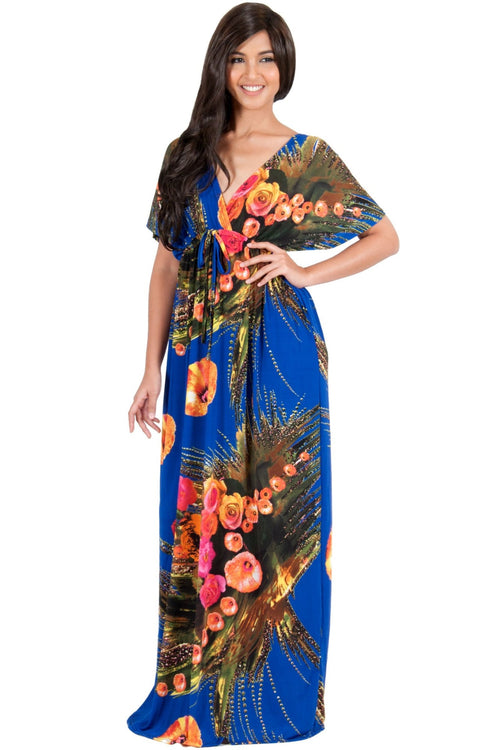 hawaiian kimono dress