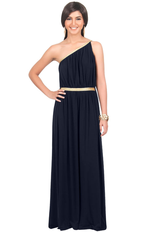 KYLIE - Cleopatra Maxi Dress Evening Bridesmaid for Summer Gown w/ Gol ...