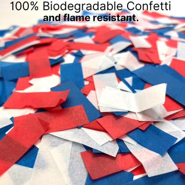 Ultimate Confetti Red/White/Blue Tissue Confetti