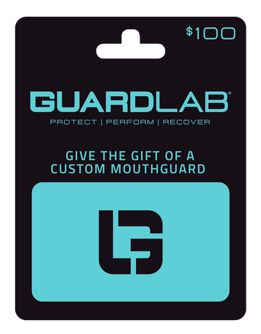 Guardlab, protect, perform, recover, give the gift of a custom mouthguard