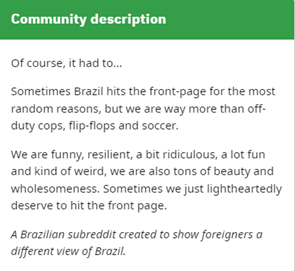 Brazil community