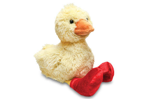 quacking duck soft toy