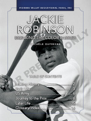 Jackie Robinson: Breaking the Color Line in - Crabtree Publishing