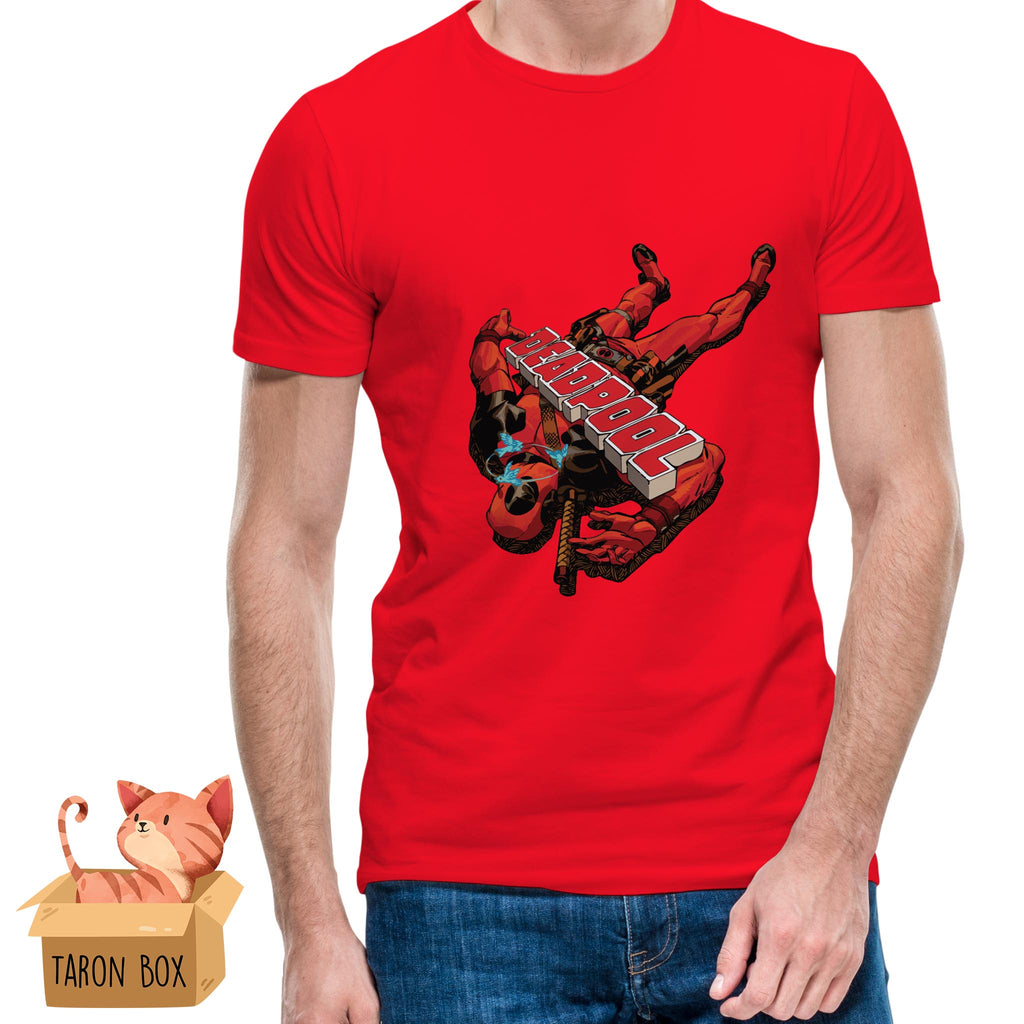 Camiseta unisex Deadpool aplastado por Deadpool | Camisetas Deadpool