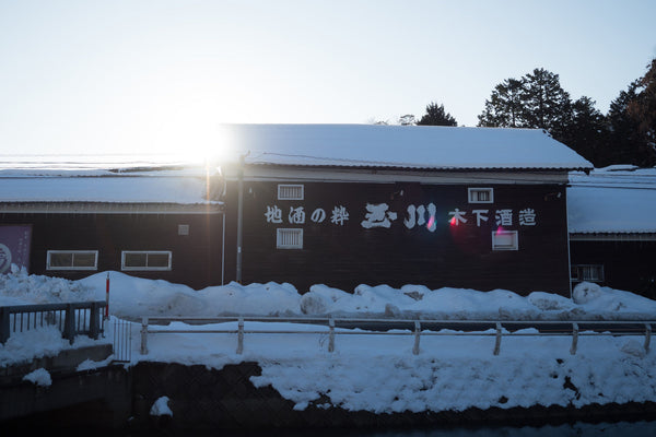 The Kinoshita sake brewery, makers of tamagawa