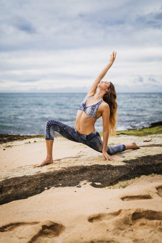 Woman doing yoga