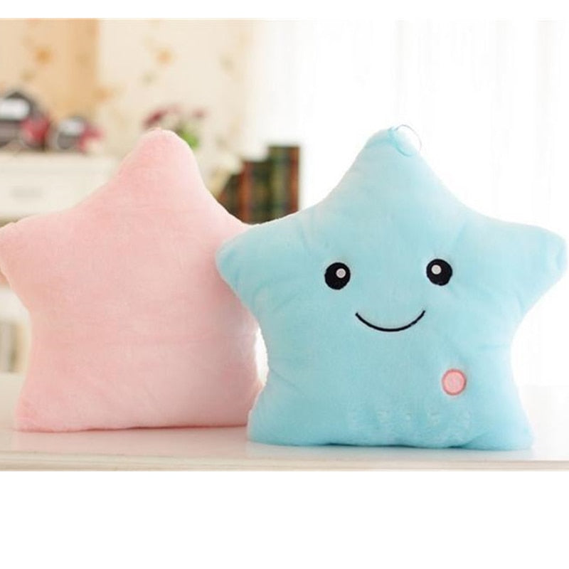 luminous star pillow