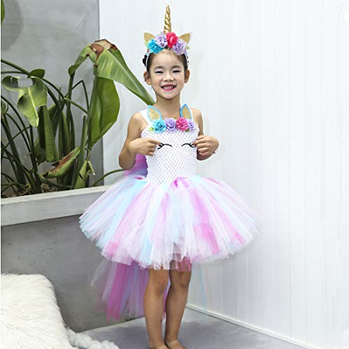 unicorn outfit for birthday girl