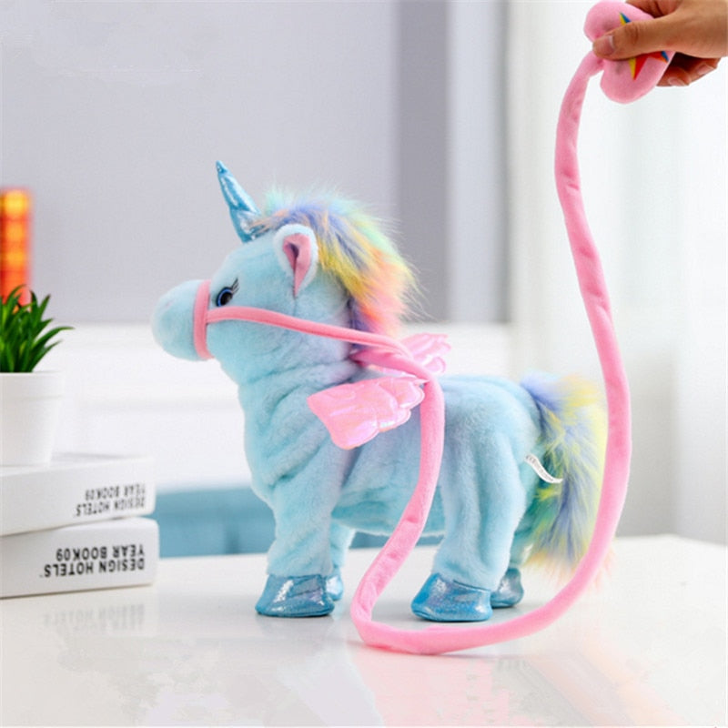 walking unicorn toy b&m
