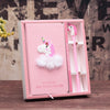 HARDCOVER UNICORN NOTEBOOK WITH PEN (WITH GIFT BOX)